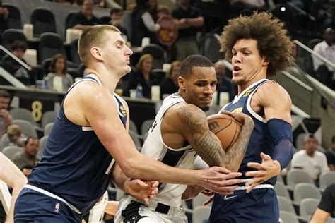 spurs nuggets score|San Antonio vs Denver, Final Score: Spurs beat the Nuggets 121 .